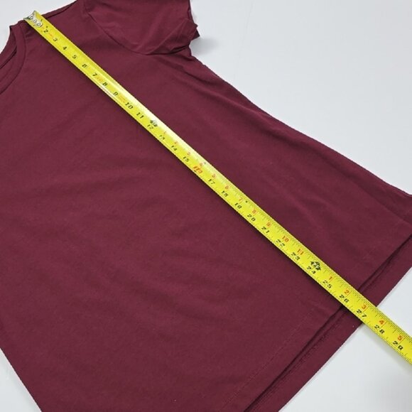 Bench Women's 3 New Crew Neck Short Sleeves Cotton Tees Pink Burgundy Grey Sz M - Picture 9 of 16